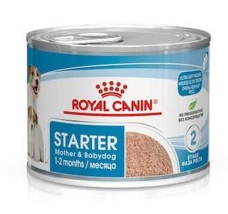 Hundefoder vådfoder Royal Canin Starter Mousse Mother & Babydog – dåse 195 g