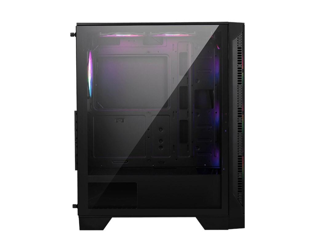 PC kabinet MSI MAG Forge 120A Airflow midi tower - sort med hærdet glas billede