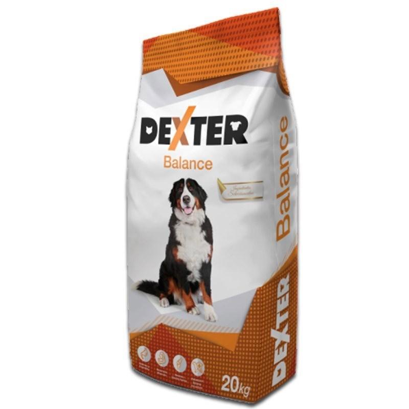 Hundefoder til store racer DEXTER Balance – tørfoder 20 kg