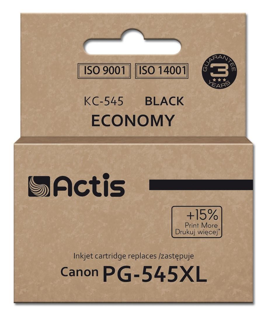 Blækpatron til Canon – Actis KC-545, sort, 15 ml (PG-545XL kompatibel)