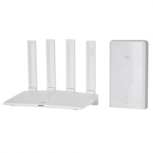 Wi‑Fi 6 router ZTE MC889+T3000 med 5G udendørs enhed