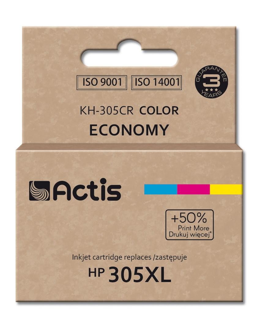 Blækpatron til HP 305XL – Actis KH-305CR, farve, 18 ml