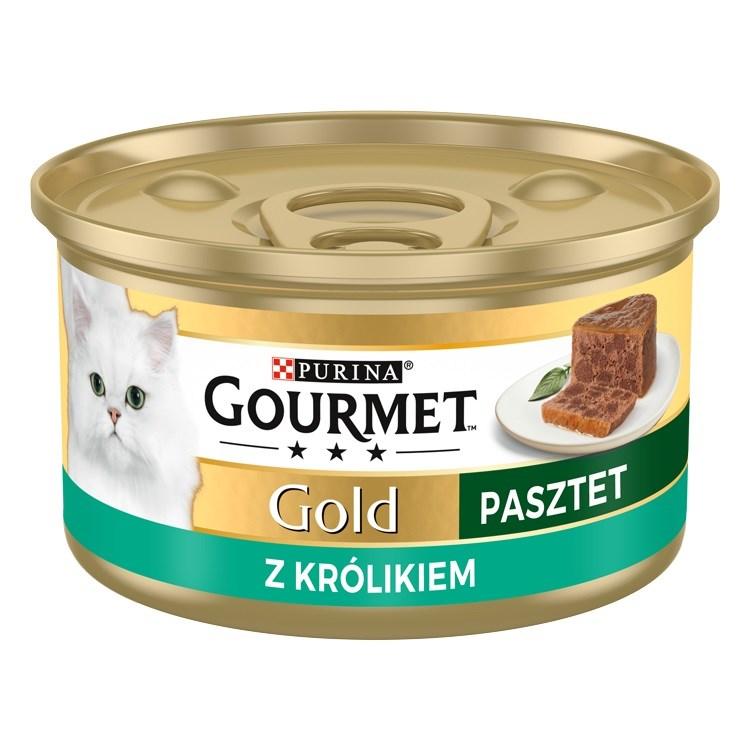 Vådfoder til kat – Purina Gourmet Gold Kanin, 85 g