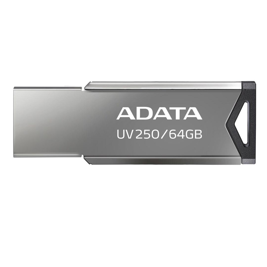 USB stik ADATA UV250 64 GB sølv