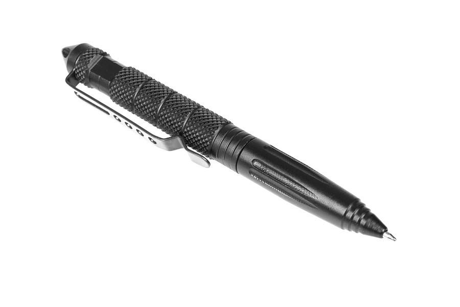 Taktisk pen GUARD - Kubotan med glasskærer, sort (YC-008-BL)