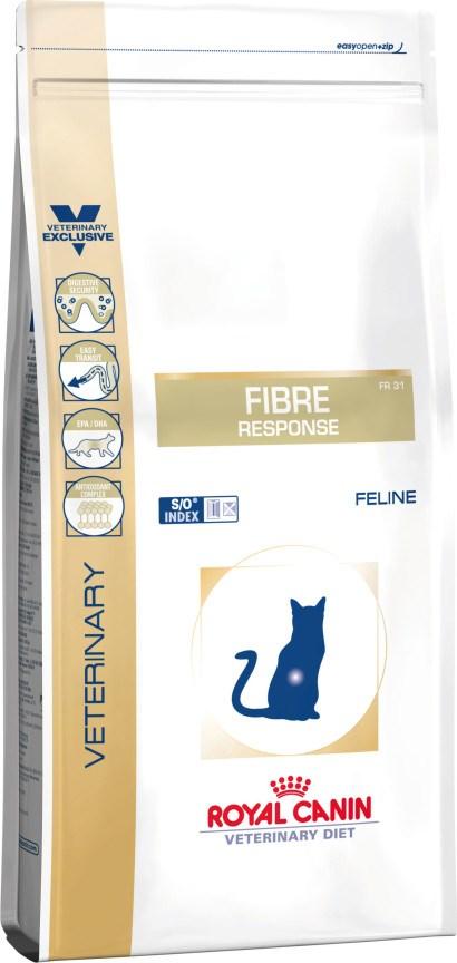 Kattemad tørfoder Royal Canin Gastrointestinal Fibre Response, kylling – 2 kg billede