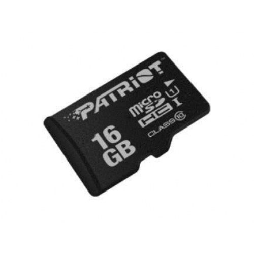 MicroSDHC hukommelseskort 16 GB – Patriot Memory UHS-I U1 Class 10