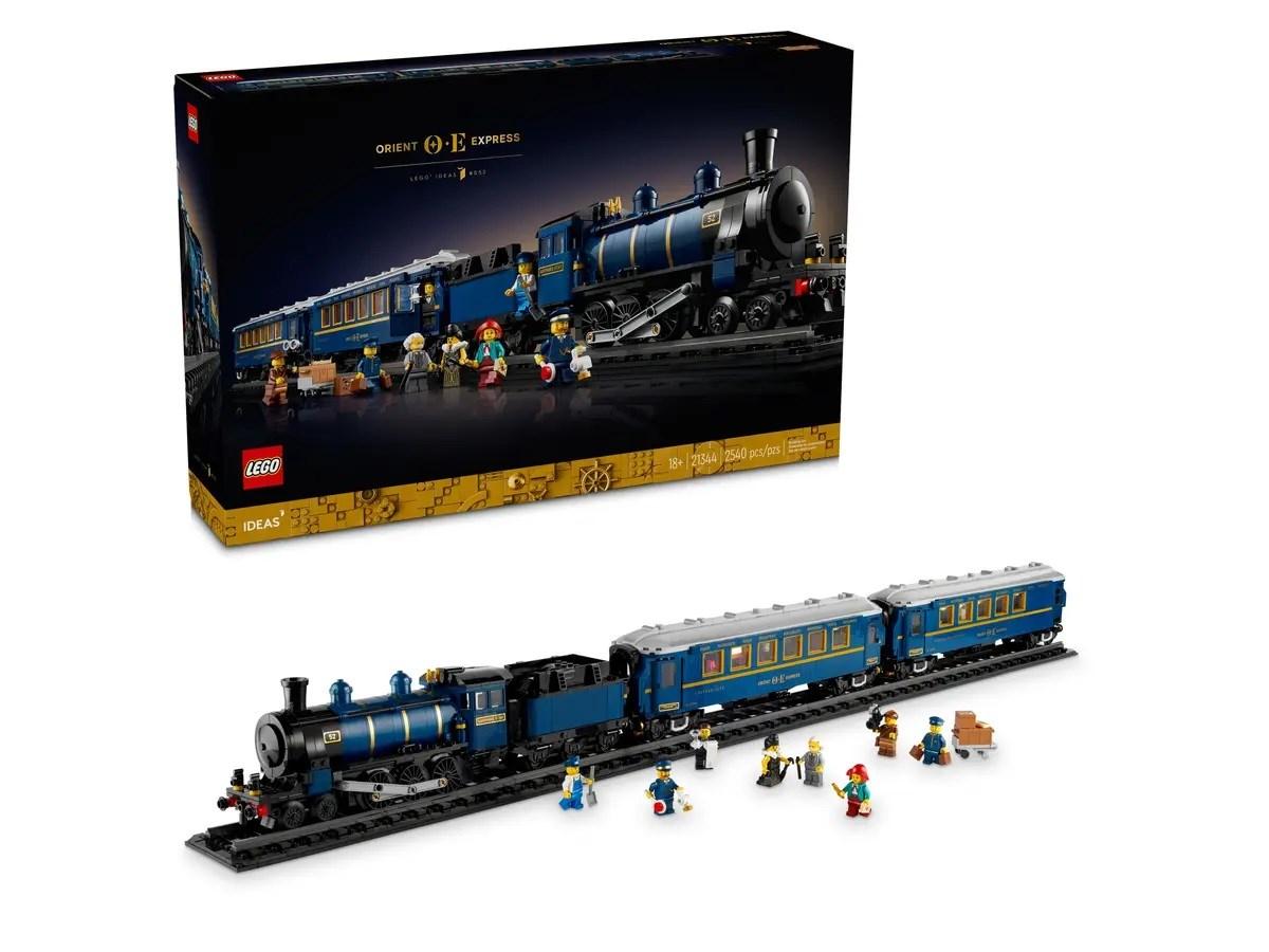 LEGO tog - IDEAS Orientekspressen 21344 (18+, 2.540 dele)