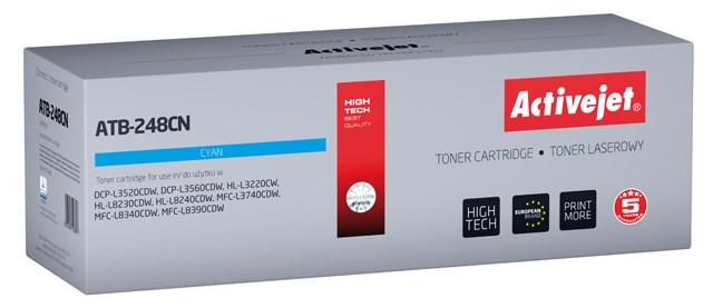 Toner til Brother - Activejet ATB-248CN, cyan, kompatibel (TN248C), 1.000 sider