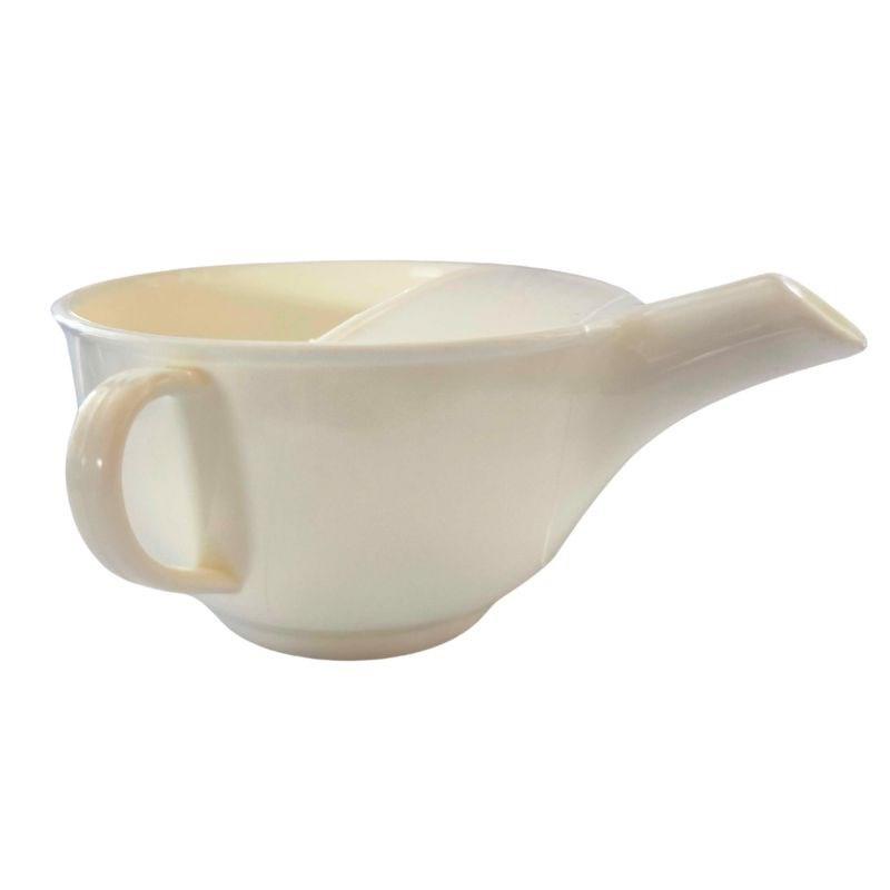 Kop med tud og to hanke - PDS CARE, 200 ml, creme