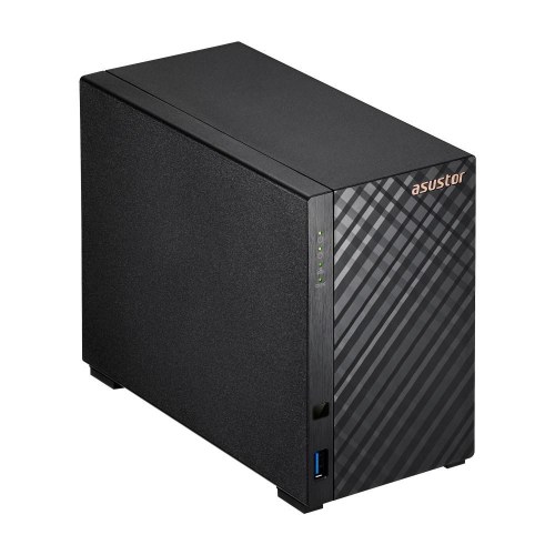 NAS server – ASUSTOR AS1102TL Mini Tower, 2-bays, ADM, sort