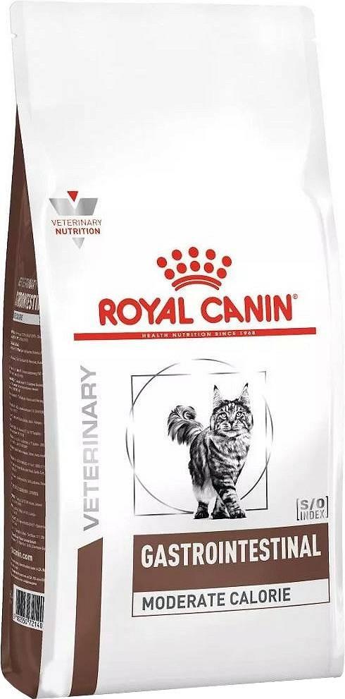 Kattemad Royal Canin Gastrointestinal Moderate Calorie VHN, tørfoder – 2 kg
