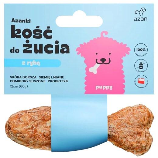 Hundegodbid - Brit AZANKI torske-ben med probiotika, hvalp, 12 cm
