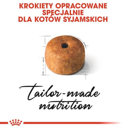Kattemad tørfoder Royal Canin Siamese Adult 2 kg