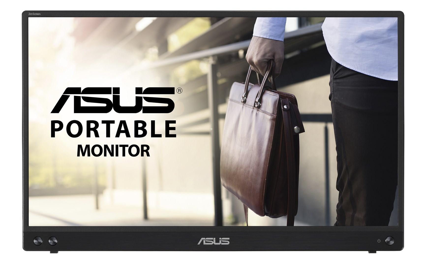 Bærbar skærm ASUS MB16ACV 15,6" Full HD IPS – sort