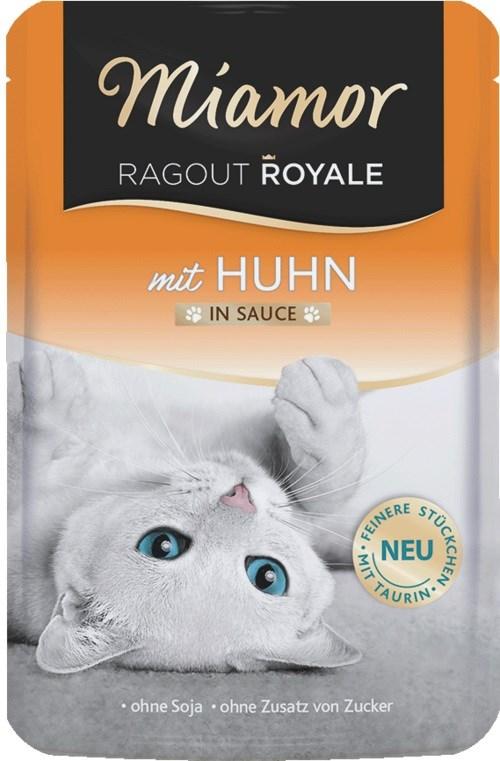 Vådfoder til kat – Miamor Ragout Royale kylling i sauce 100 g
