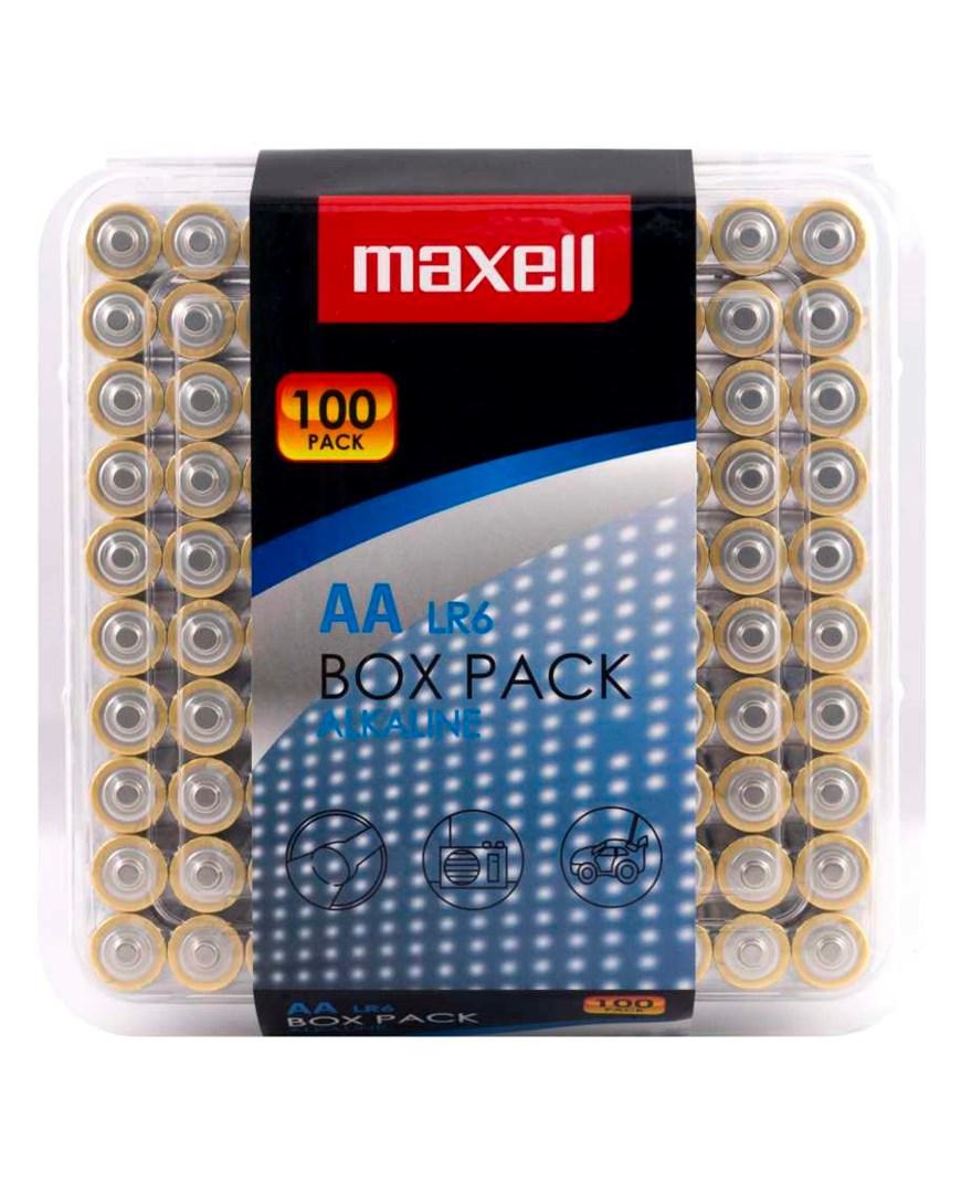 MAXELL Maxell Batterier LR6/AA Alkaline 100-pak 790409 Modsvarer: N/A