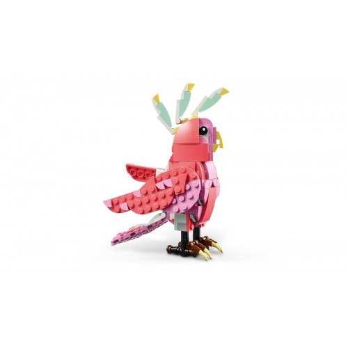 LEGO byggelegetøj Creator 31170 – Vilde dyr: Pink flamingo