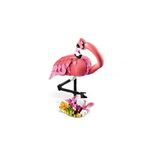 LEGO byggelegetøj Creator 31170 – Vilde dyr: Pink flamingo