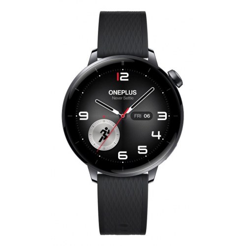 Smartwatch OnePlus Watch 3 43 mm – AMOLED, GPS, sort/titanium