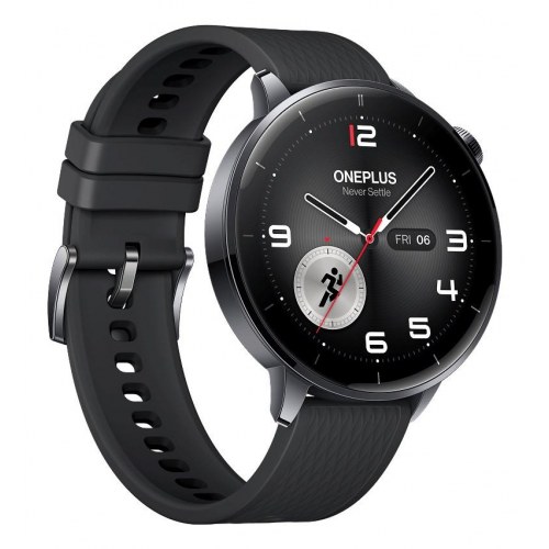 Smartwatch OnePlus Watch 3 43 mm – AMOLED, GPS, sort/titanium