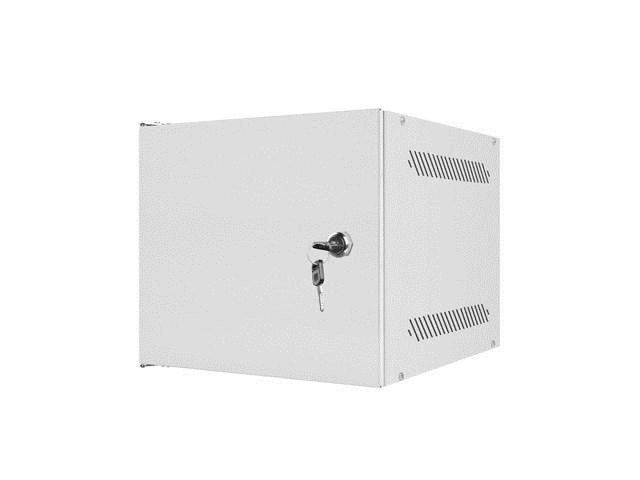 Vægmonteret rackskab 10" 4U - Lanberg, hvid (280×310)