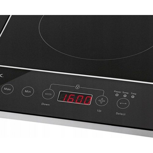 Induktionskogeplade med 2 zoner - ProfiCook PC-DKI 1067, 3.500 W, sort