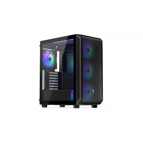PC kabinet ENDORFY Arx 500 ARGB – ATX, sort, hærdet glas