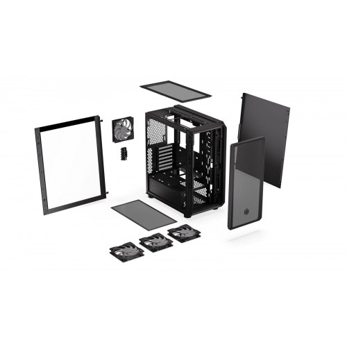 PC kabinet ENDORFY Arx 500 ARGB – ATX, sort, hærdet glas