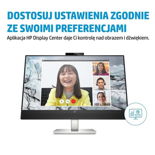 Skærm 27" HP E27m G4 QHD USB-C konferencemonitor