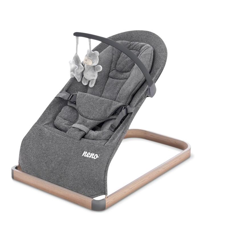 Skråstol til baby - neno Chiaro, grafit