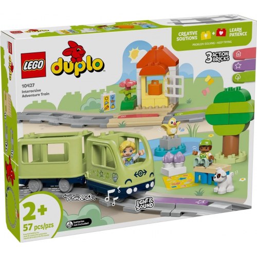 LEGO DUPLO togbane – Interactive Adventure Train (10427)
