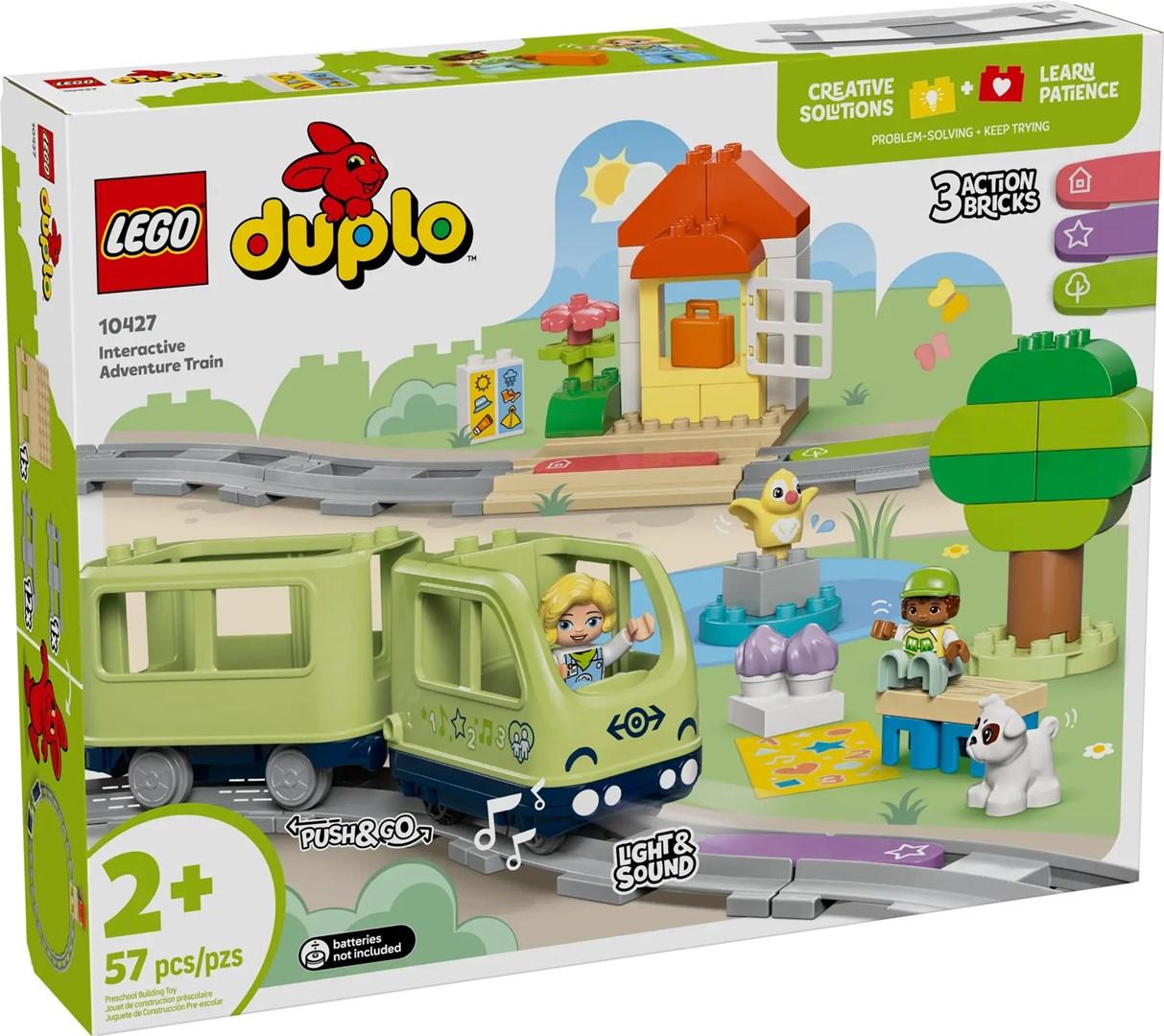 LEGO DUPLO togbane – Interactive Adventure Train (10427)