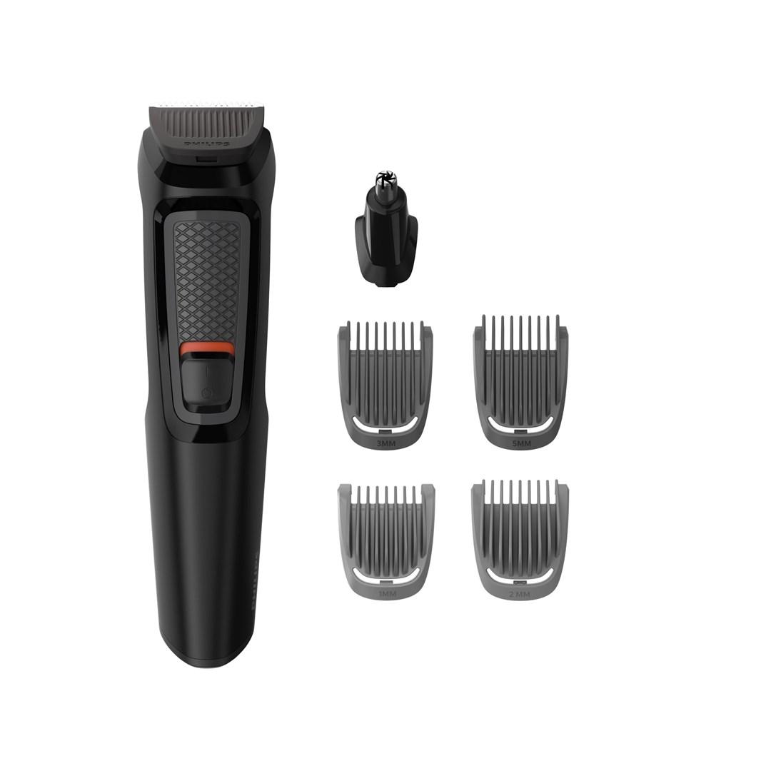 Skæg- og hårtrimmer Philips Multigroom Series 3000 MG3711/15, sort, NiMH