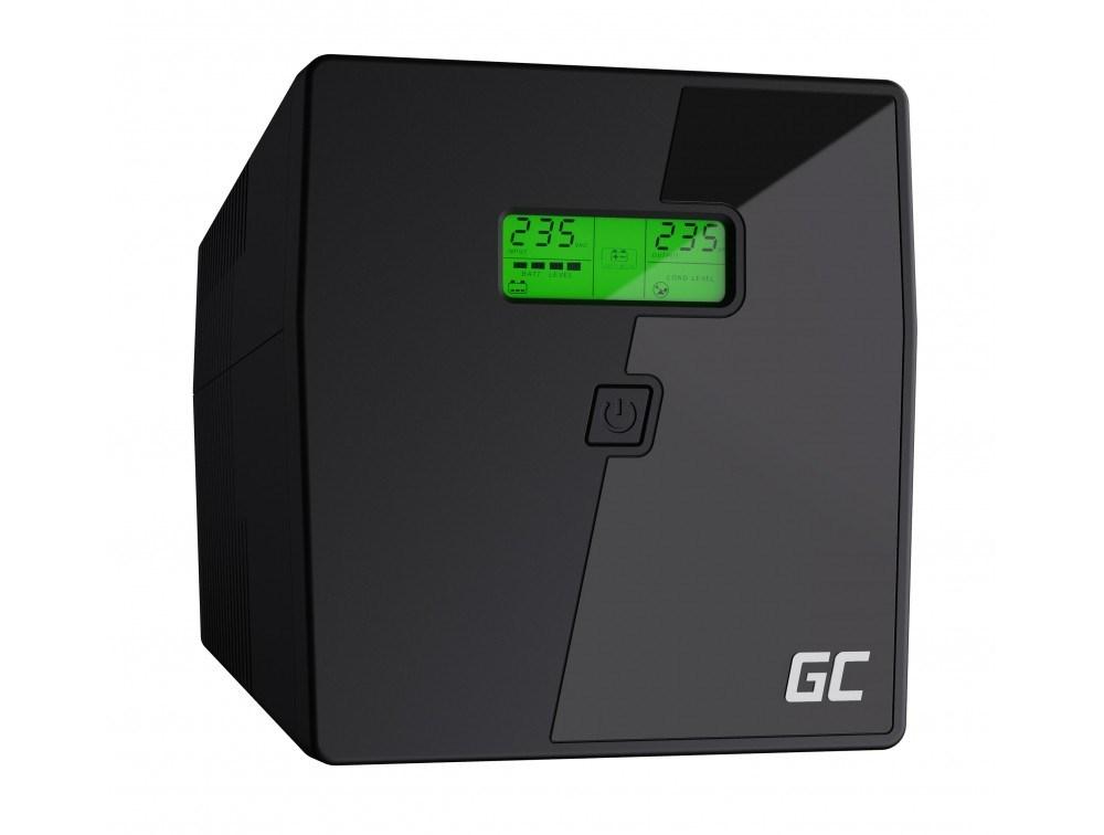 UPS strømforsyning – Green Cell Line-Interactive 1,999 kVA / 600 W, 4 udtag billede