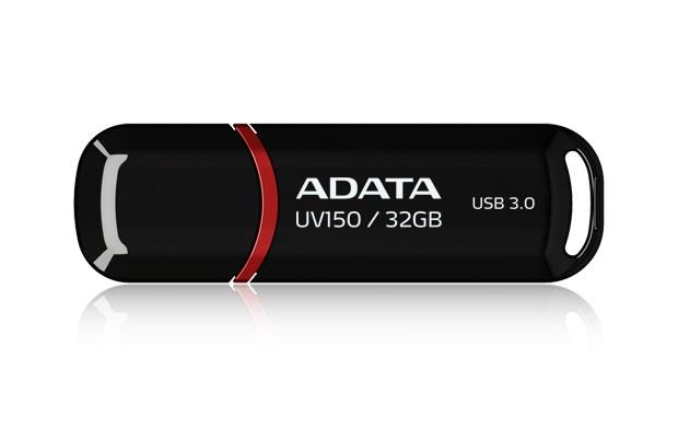 USB stik ADATA UV150 32 GB – USB 3.2 Gen 1, sort