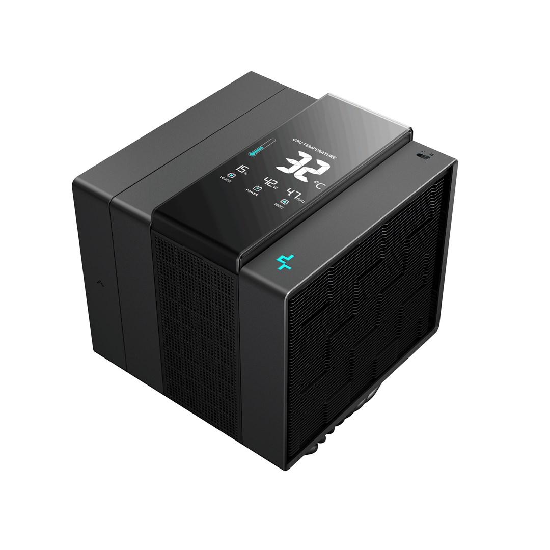 CPU-køler DeepCool Assassin IV VC Vision, 120/140 mm, sort billede