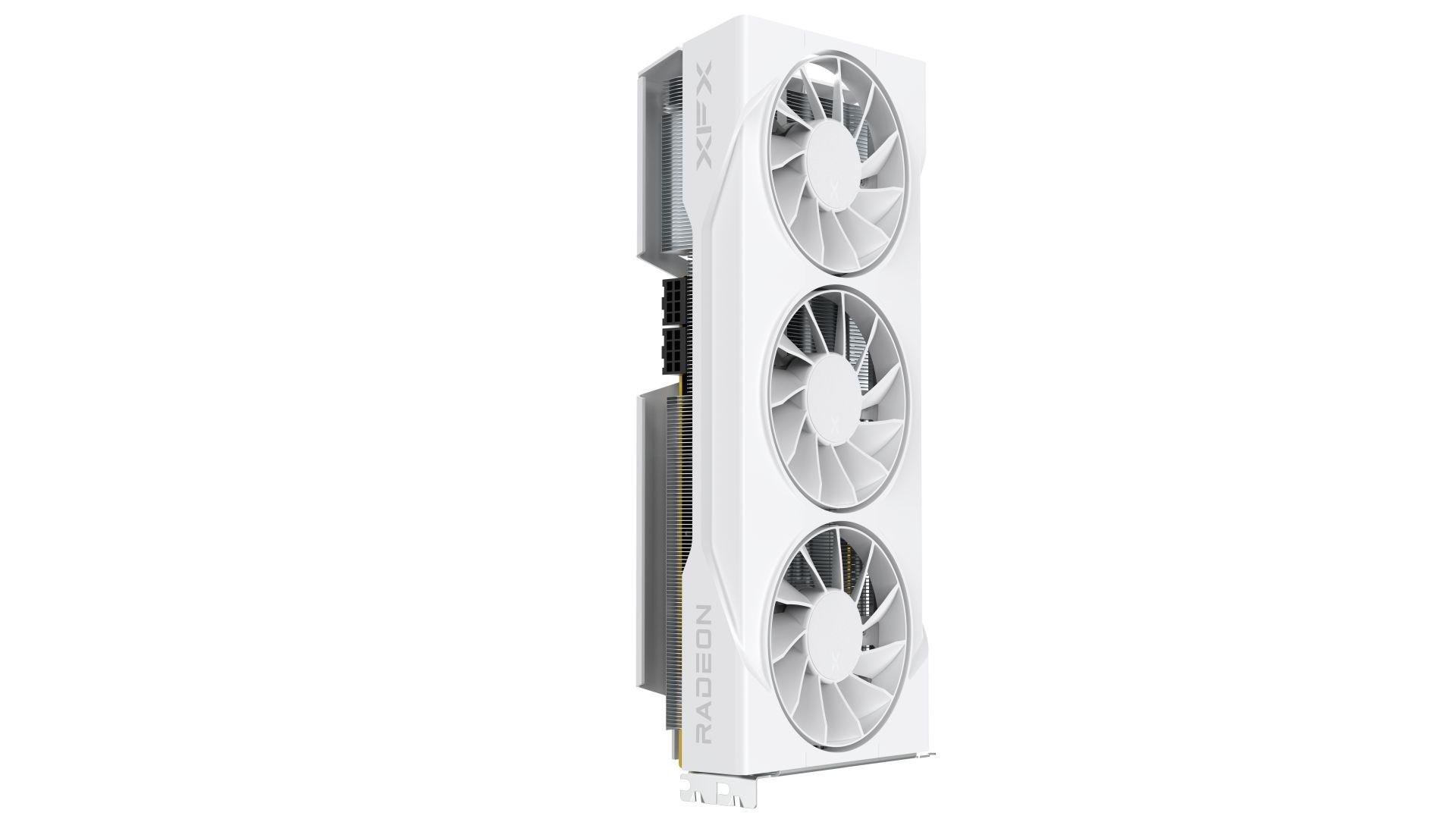 Grafikkort XFX RX 9070 SWIFT OC AMD Radeon RX 9070 16 GB GDDR6 (hvid) billede
