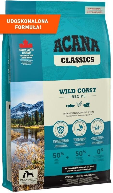 Hundefoder tørfoder ACANA Classics Wild Coast 9,7 kg billede