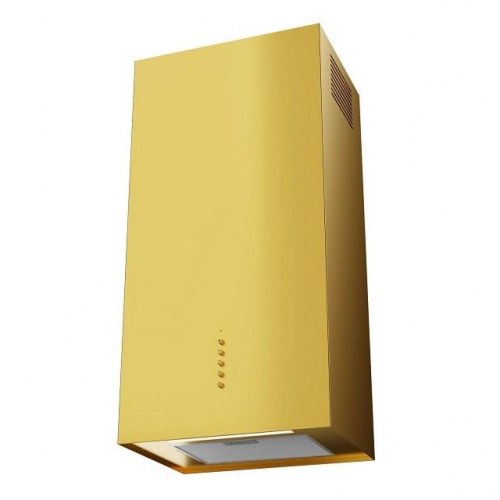 Emhætte vægmonteret Akpo Cubera WL – guld, 40 cm, alu-filter