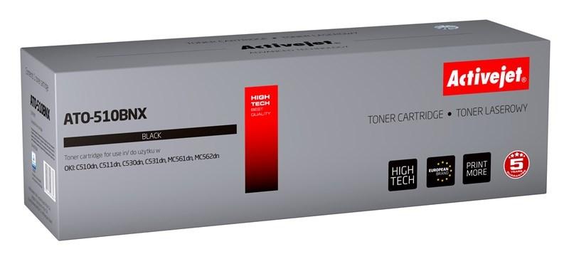 ActiveJet Supreme ATO-510BNX - black - compatible - toner cartridge (alternative for: OKI 44973508)