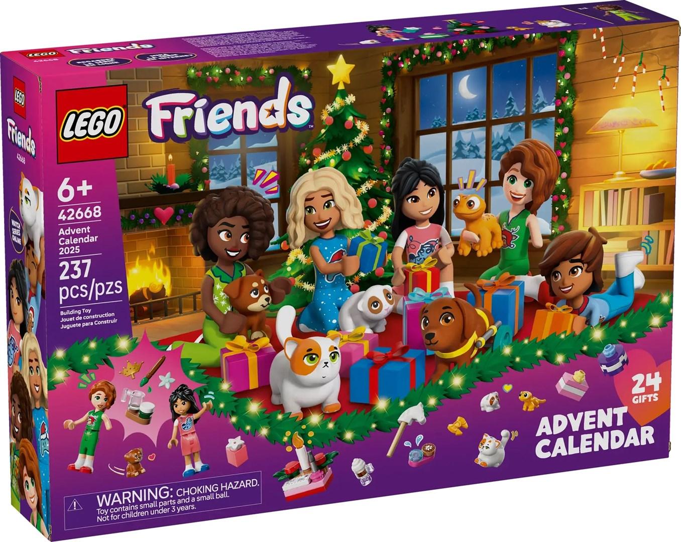 LEGO Friends julekalender 2025 – 42668 (237 dele)