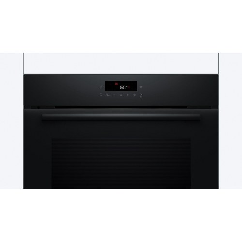 Indbygningsovn Bosch Serie 2 HBA571BB4, 71 l, 3.600 W, sort