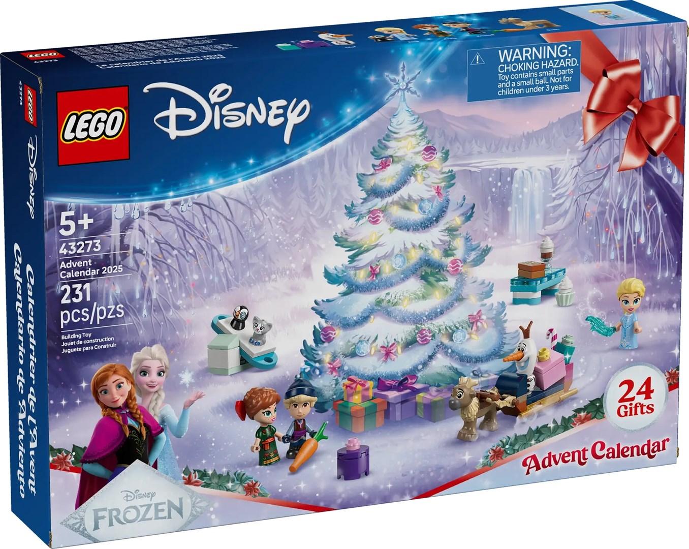 LEGO Disney julekalender 2025 – 43273 (231 dele)