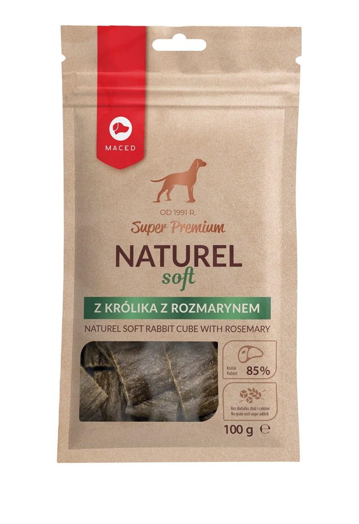 Hundegodbidder MACED Super Premium Naturel Soft – Kanin med rosmarin, 100 g
