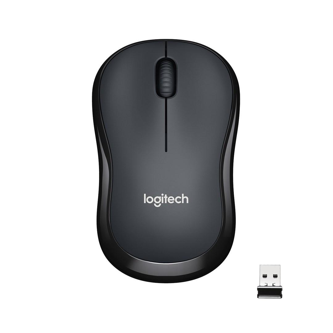 Trådløs mus Logitech M220 Silent – kulgrå