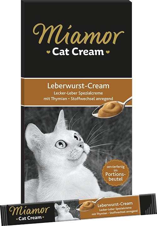 Kattesnack levercreme 15 g - Miamor Cat Cream billede