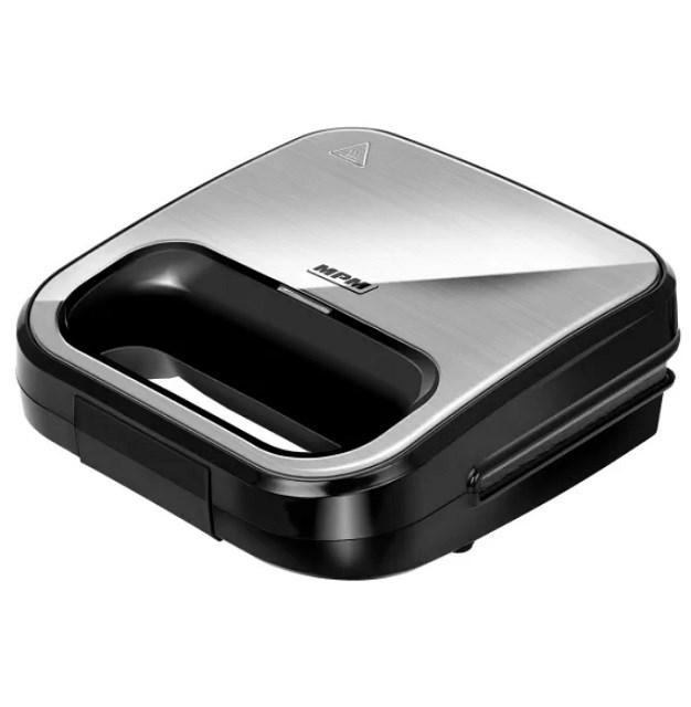 Sandwichmaker MPM MOP-49M – sort/rustfrit stål, 800 W