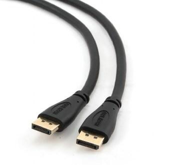 DisplayPort kabel 3 m - Gembird, sort