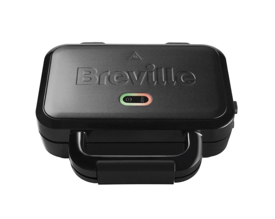 Sandwichtoaster – Breville VST082X, 2 skiver, Duraceramic
